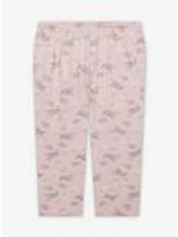 Disney The Aristocats Duchess & Kittens Clouds Allover Print Women's Plus Sleep Pants - BoxLunch Exclusive