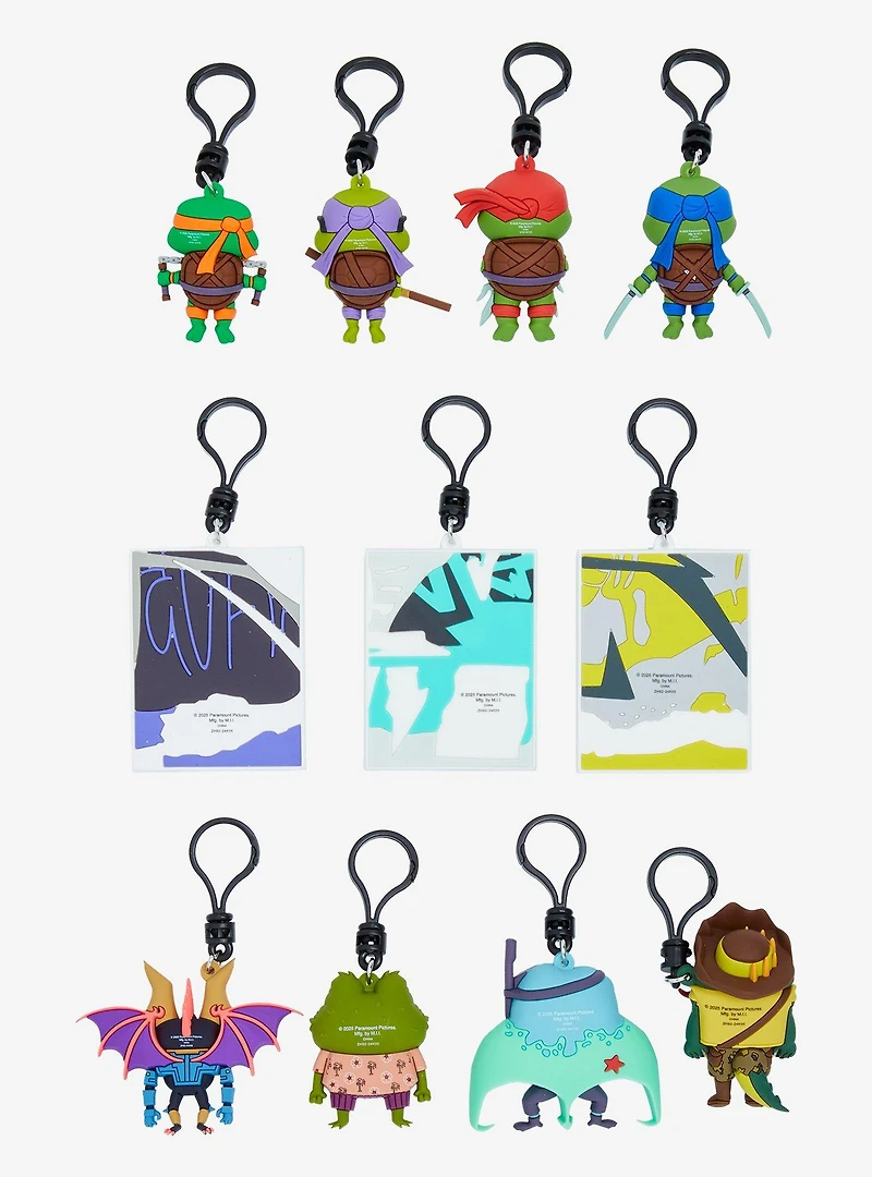 Teenage Mutant Ninja Turtles: Mutant Mayhem Blind Bag Figural Bag Clip