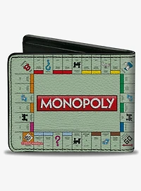 Monopoly Game Board Layout Bifold Wallet