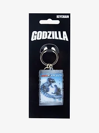 Godzilla Against Mechagodzilla Movie Poster Keychain