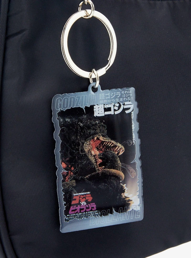 Godzilla vs. Biollante Movie Poster Keychain