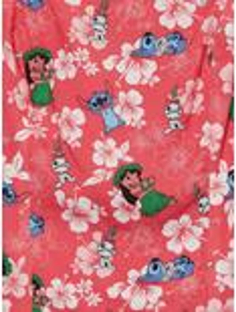 Disney Lilo & Stitch Hibiscus Women's Plus Crop Top — BoxLunch Exclusive