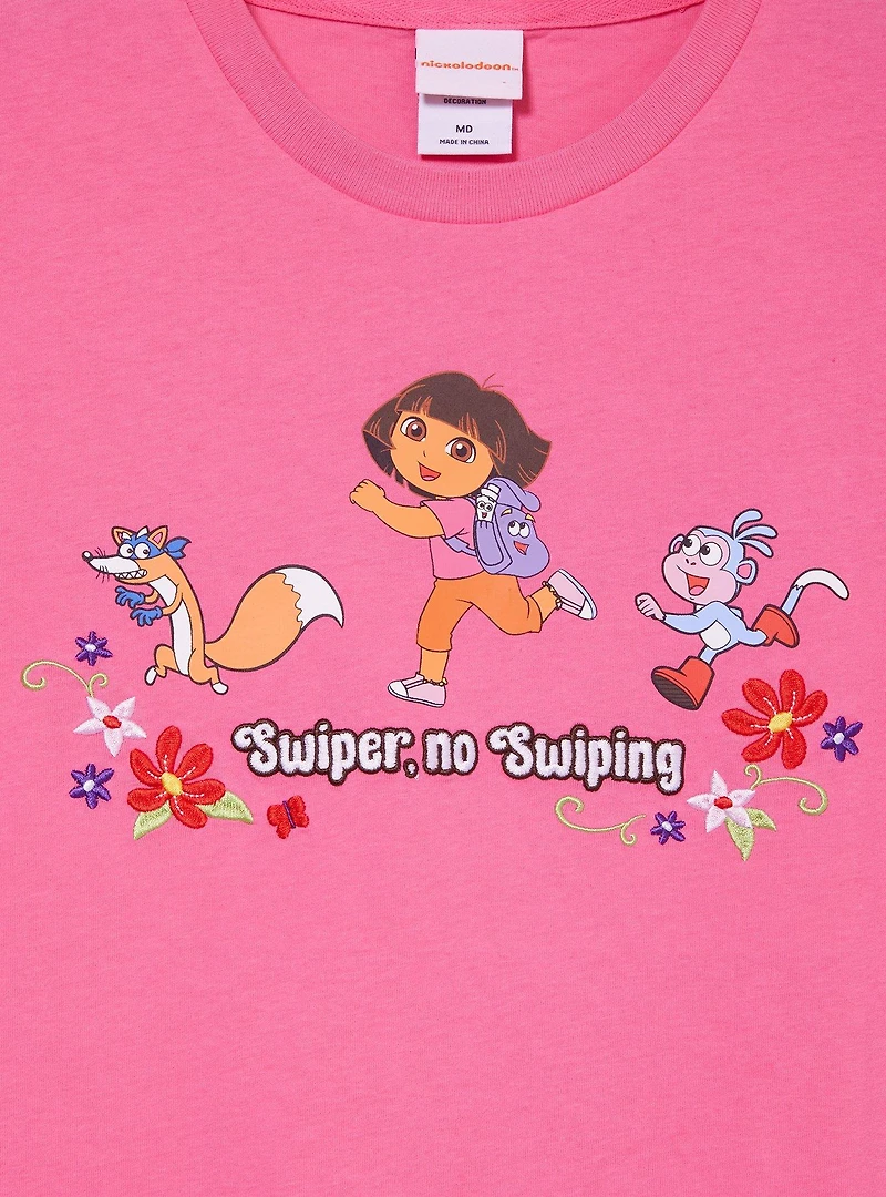 Dora the Explorer Swiper, No Swiping Women's T-Shirt — BoxLunch Exclusive