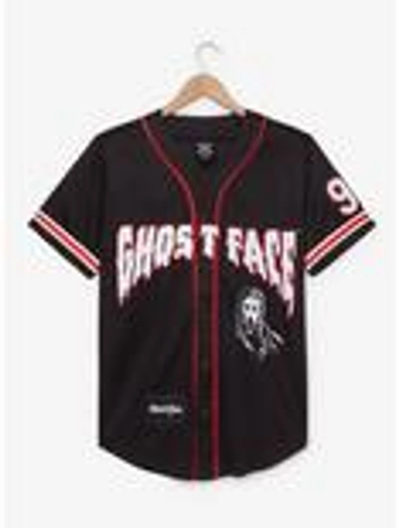 Ghost Face Portrait Baseball Jersey - BoxLunch Exclusive