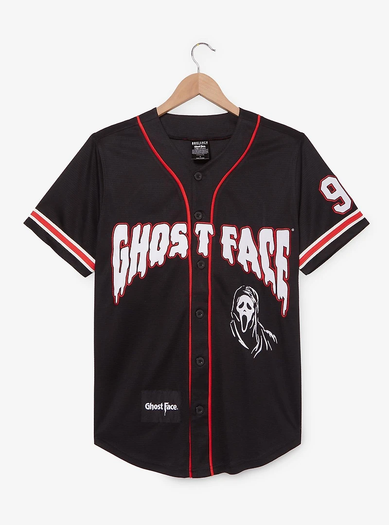 Ghost Face Portrait Baseball Jersey - BoxLunch Exclusive