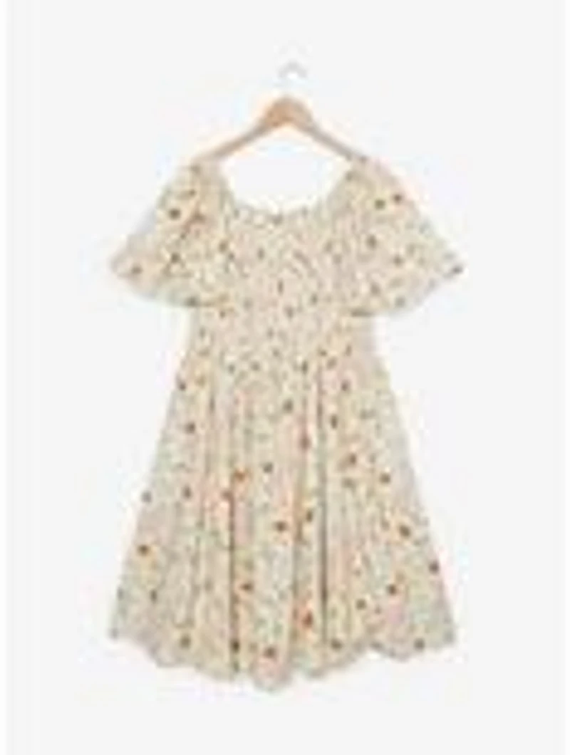 Dora the Explorer Allover Print Plus Smocked Dress — BoxLunch Exclusive