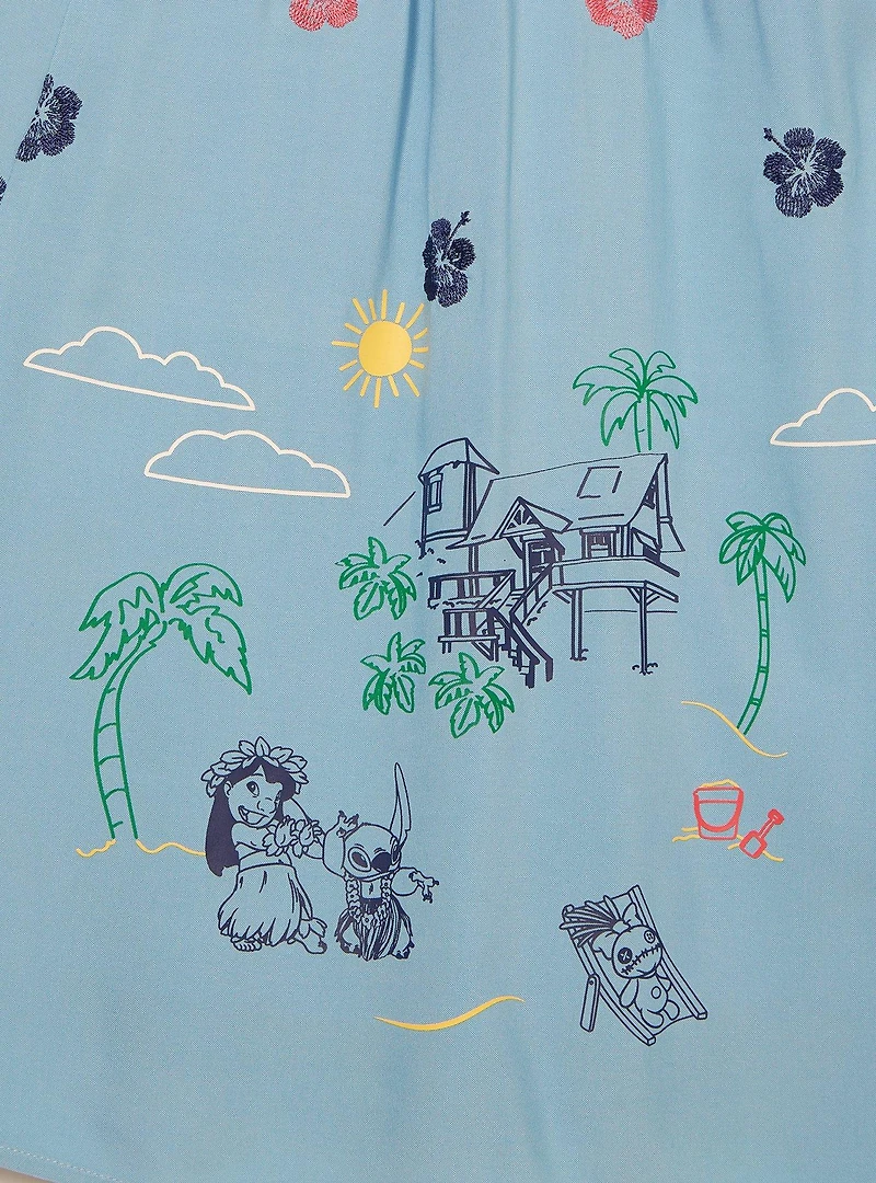 Disney Lilo & Stitch Tropical Smocked Dress