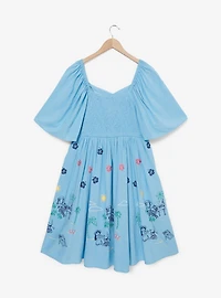 Disney Lilo & Stitch Tropical Smocked Plus Dress