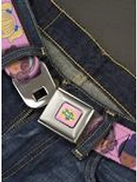 Polly Pocket Ten Doll Face Expressions Seatbelt Buckle Belt