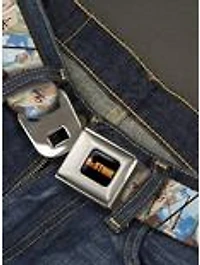 Dr. Stone Senku Ishigami Expression Blocks Seatbelt Buckle Belt