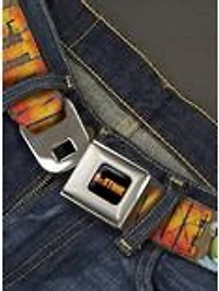 Dr. Stone Title Logo & Suika Crying Pose Seatbelt Buckle Belt