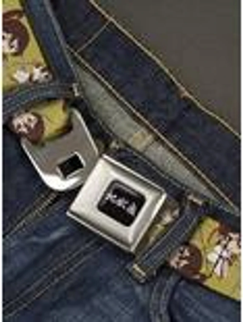 Hell's Paradise Chibi Sagiri Sword Poses Scatter Seatbelt Buckle Belt