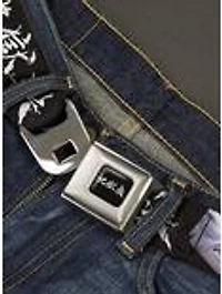 Hell's Paradise Gabimaru & Sagiri Eyes Logo Seatbelt Buckle Belt