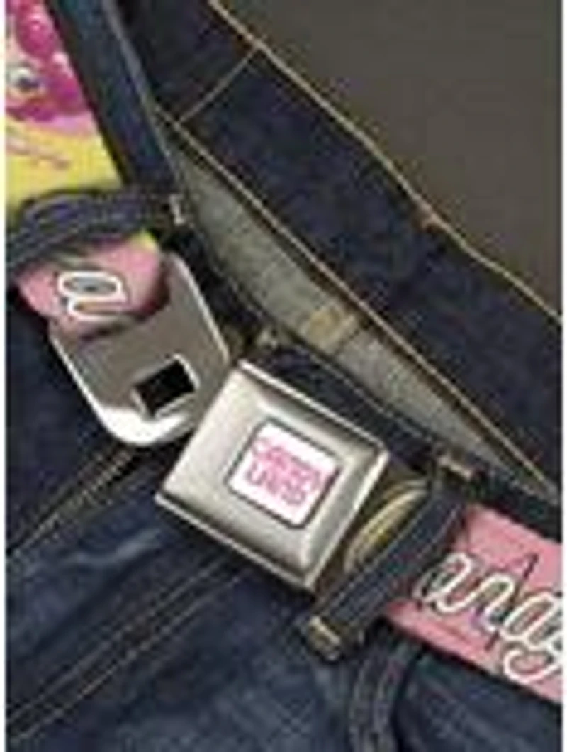 Candy Land Cute Princess Lolly Pose Seatbelt Buckle Belt