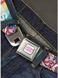 Candy Land Kandy Rules King Pose Seatbelt Buckle Belt
