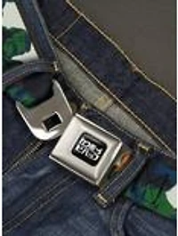 Cowboy Bebop Crew Group & Logo Seatbelt Buckle Belt