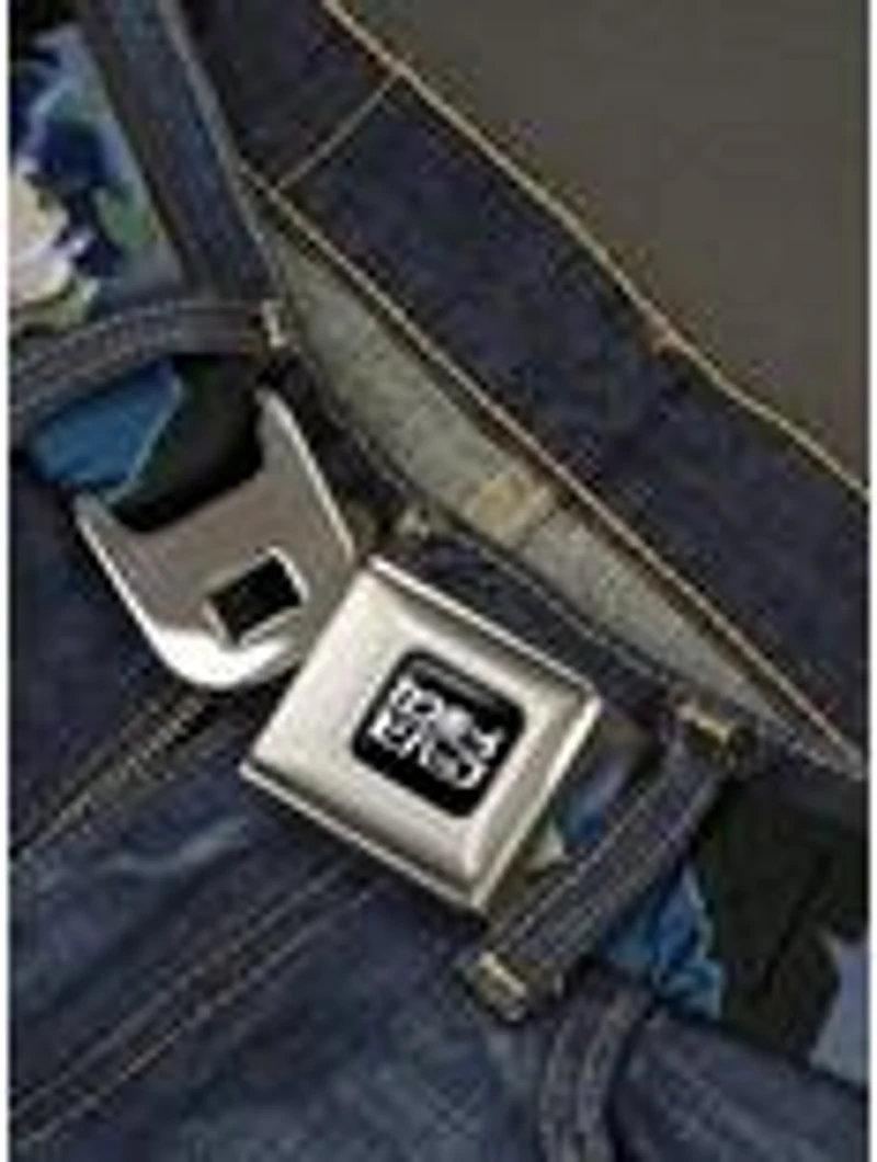 Cowboy Bebop Spike Vicious & Faye Pose Seatbelt Buckle Belt