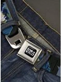 Cowboy Bebop Spike Vicious & Faye Pose Seatbelt Buckle Belt