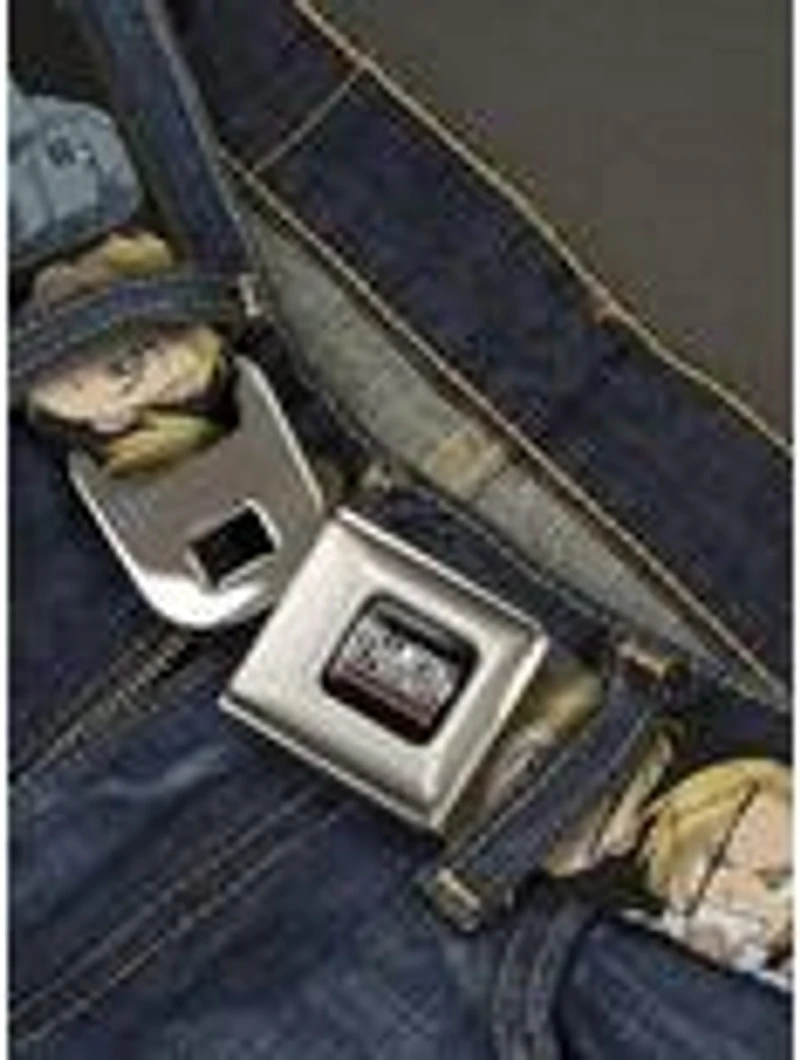 Fullmetal Alchemist: Brotherhood Elric Brothers Close Up Seatbelt Buckle Belt
