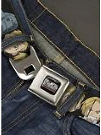 Fullmetal Alchemist: Brotherhood Elric Brothers Close Up Seatbelt Buckle Belt
