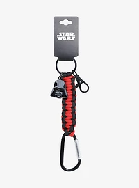 Star Wars Darth Vader Paracord Carabiner Keychain