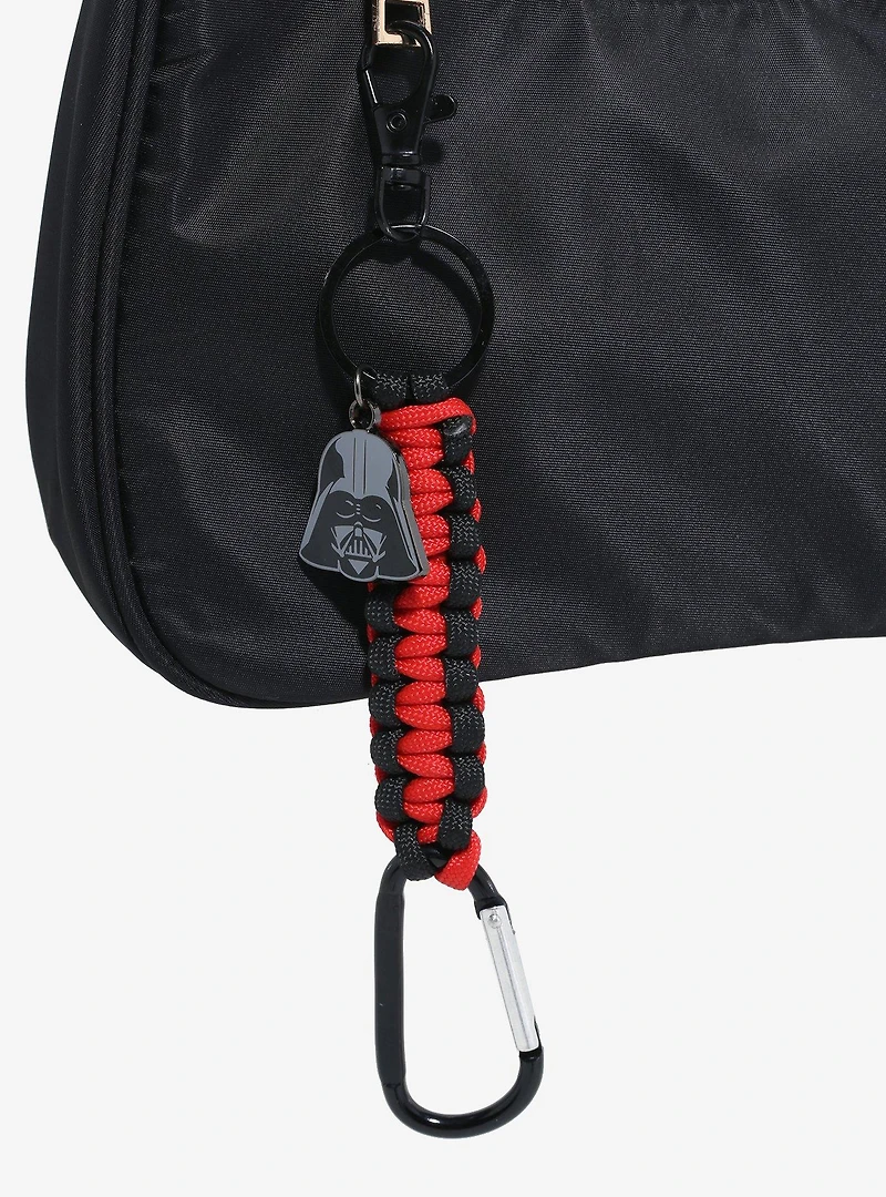 Star Wars Darth Vader Paracord Carabiner Keychain