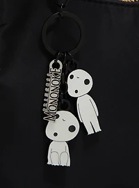 Studio Ghibli® Princess Mononoke Kodama Multi-Charm Glow-in-the-Dark Keychain