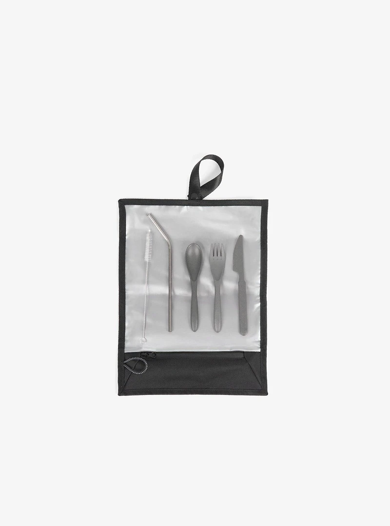 Disney Nightmare Before Christmas Jack Tarana Lunch Cooler Bag with Utensils