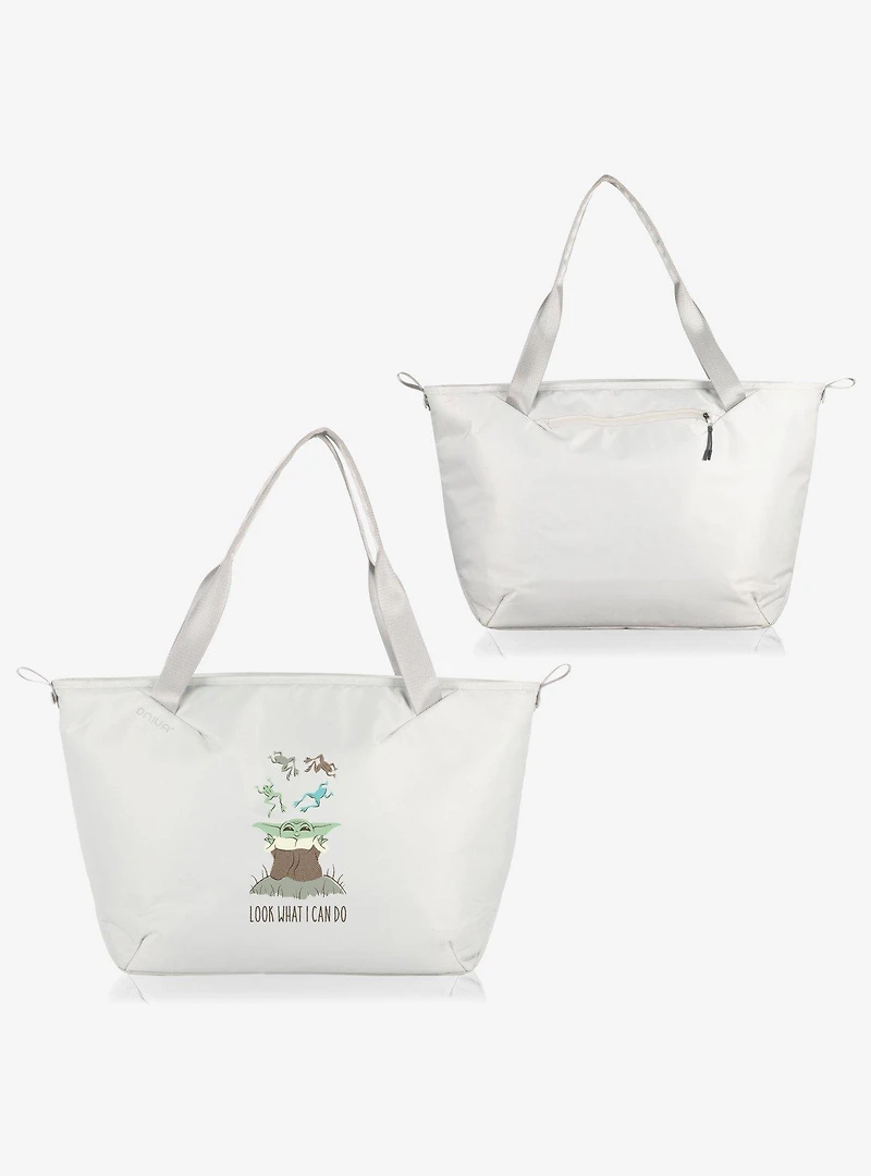 Star Wars The Mandalorian Grogu Tarana Soft Cooler Tote Bag