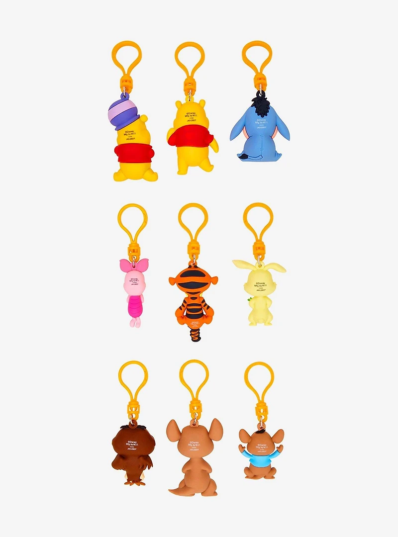 Disney Winnie the Pooh Characters Blind Bag Figural Bag Clip