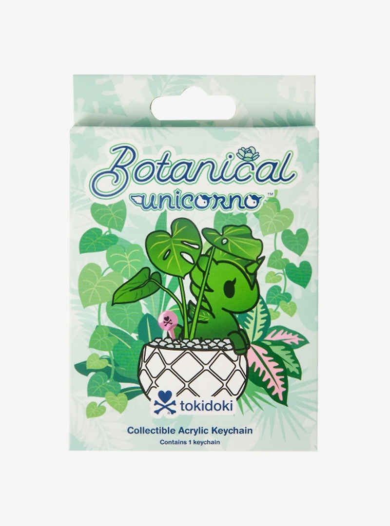 tokidoki Botanical Unicorno Blind Box Acrylic Keychain