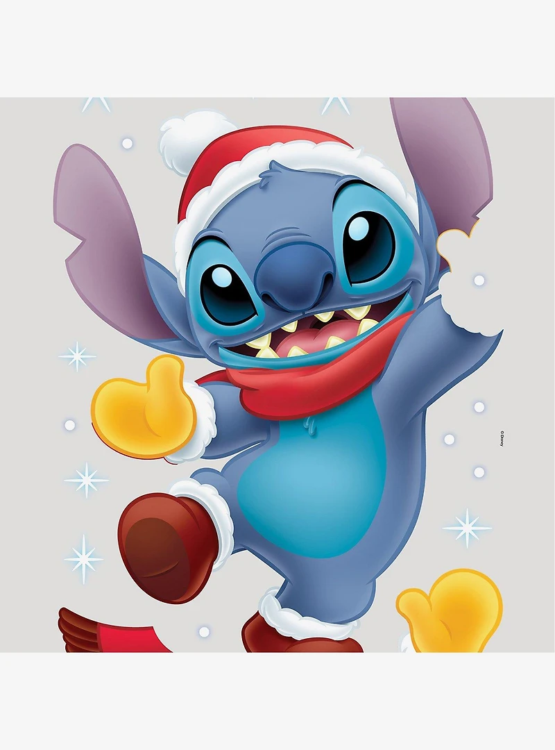 Disney Lilo & Stitch Santa Stitch Wall Decals