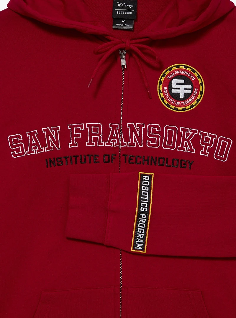 Disney Big Hero 6 San Fransokyo Institute of Technology Zippered Hoodie - BoxLunch Exclusive