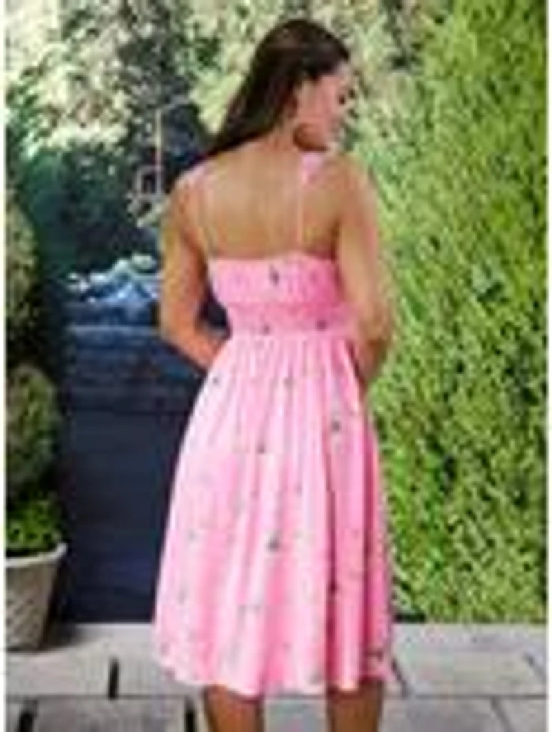 Disney Sleeping Beauty Aurora Floral Allover Print Tank Dress - BoxLunch Exclusive