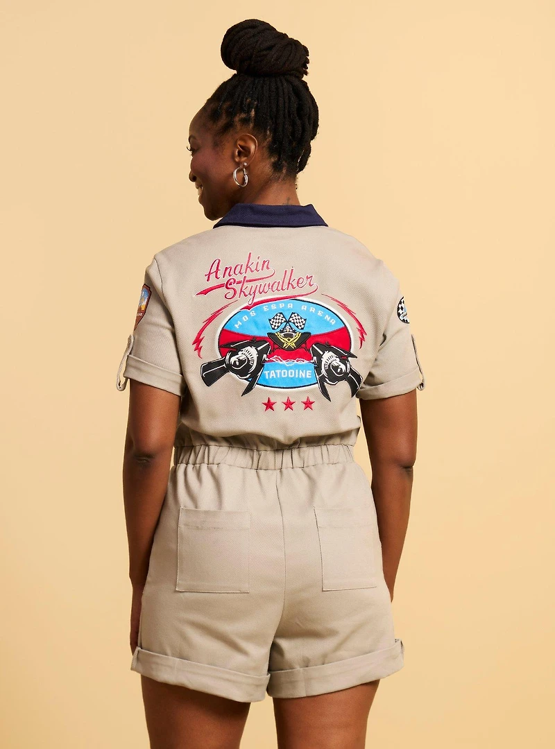 Star Wars Anakin Skywalker Podracing Women's Romper