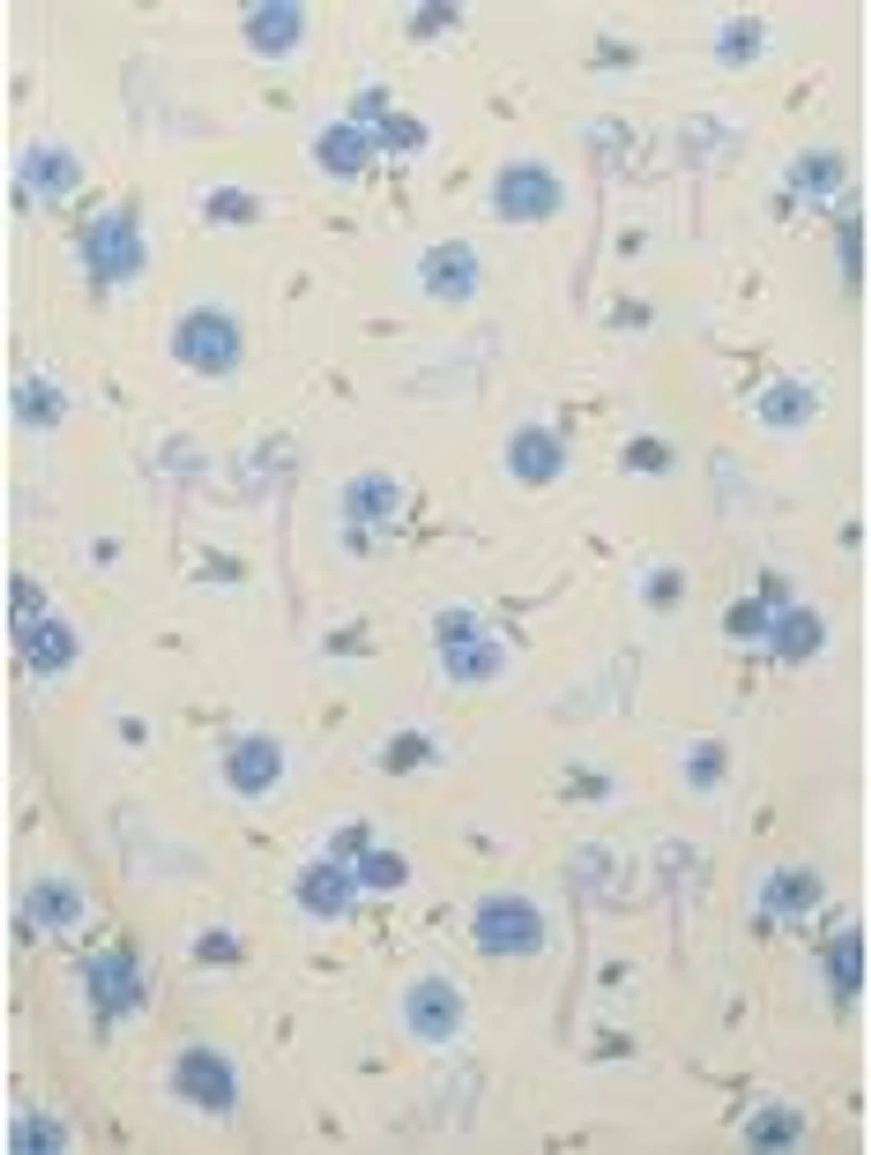 Disney Cinderella Floral Ruffled Women's Tank Top