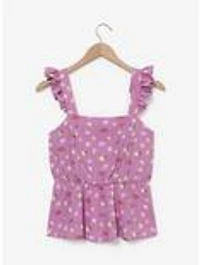 Disney Tangled Icons Ruffled Women's Tank Top