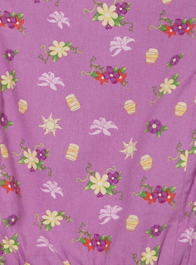 Disney Tangled Icons Ruffled Women's Tank Top