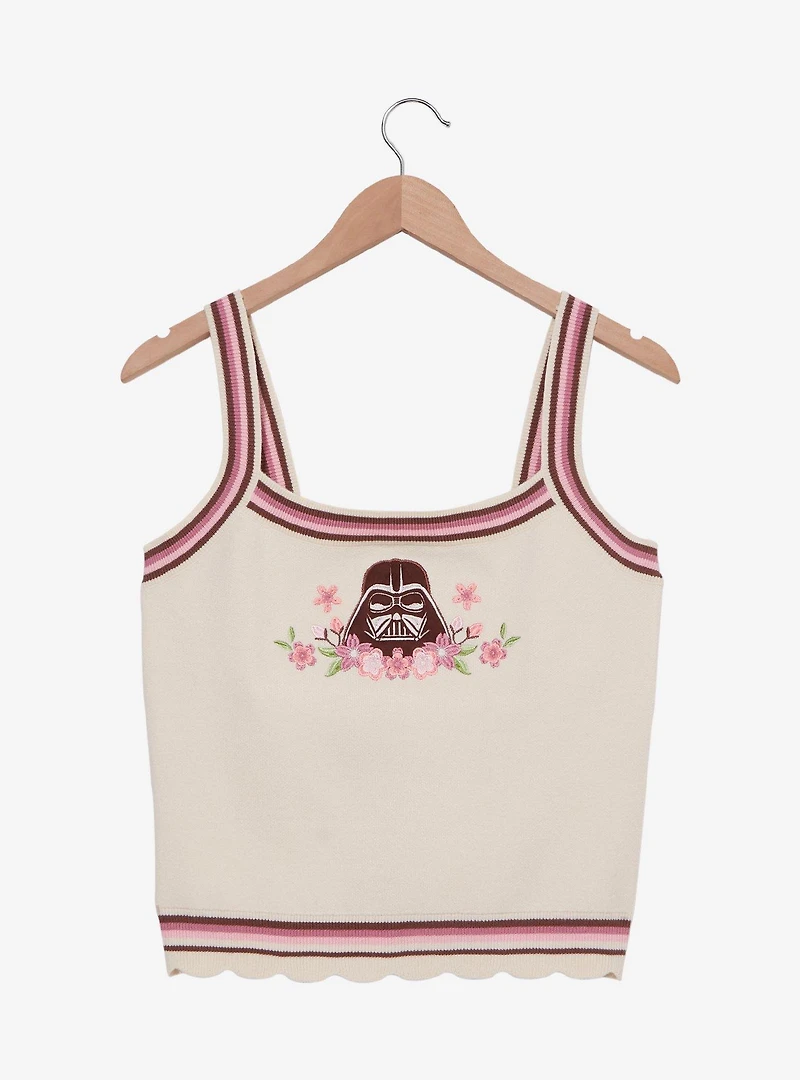 Star Wars Darth Vader Floral Women's Knit Tank — BoxLunch Exclusive