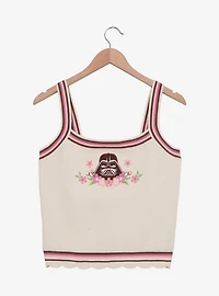 Star Wars Darth Vader Floral Women's Knit Tank — BoxLunch Exclusive