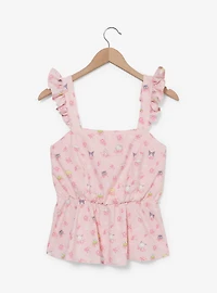 Sanrio Hello Kitty and Friends Ruffled Women's Tank Top — BoxLunch Exclusive