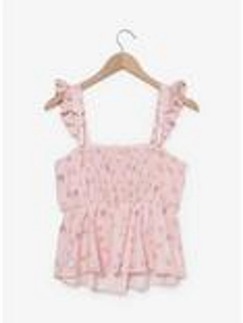 Sanrio Hello Kitty and Friends Ruffled Women's Tank Top — BoxLunch Exclusive