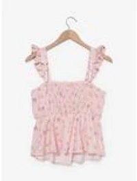 Sanrio Hello Kitty and Friends Ruffled Women's Tank Top — BoxLunch Exclusive