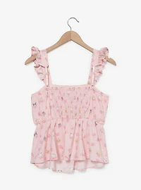 Sanrio Hello Kitty and Friends Ruffled Women's Tank Top — BoxLunch Exclusive