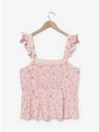 Sanrio Hello Kitty and Friends Ruffled Women's Plus Tank Top — BoxLunch Exclusive