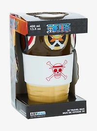 One Piece Thousand Sunny Figural Ceramic Travel Mug