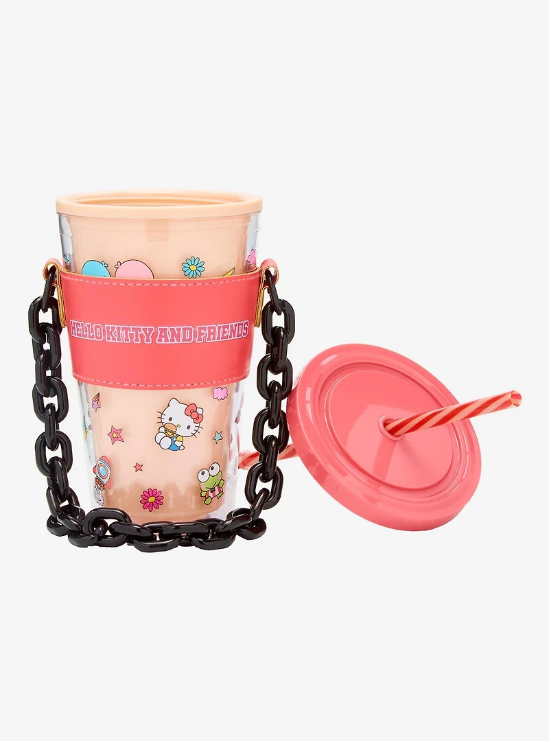 Sanrio Hello Kitty and Friends Carnival Cup with Travel Holder - BoxLunch Exclusive