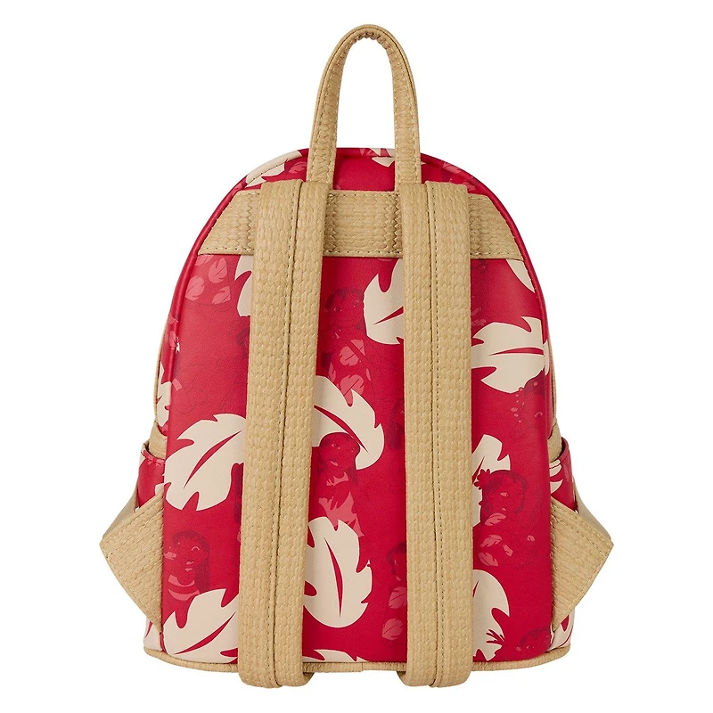 Loungefly Disney Lilo & Stitch Lilo Dress Figural Mini Backpack with Charm