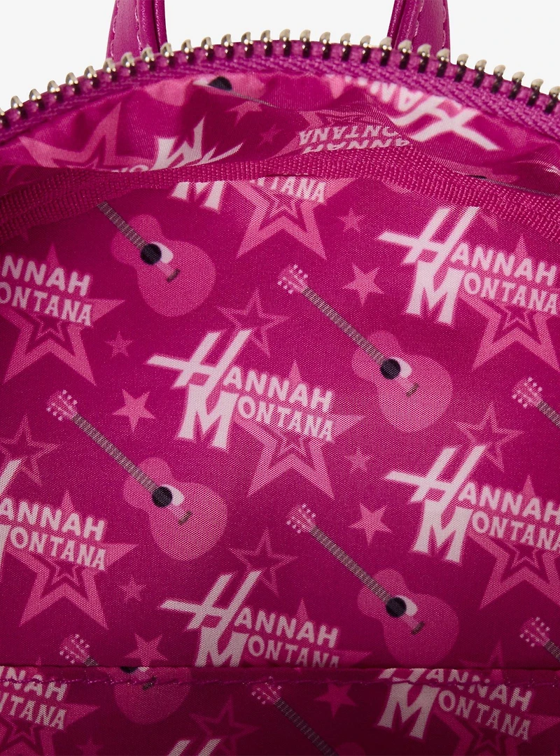 Loungefly Disney Hannah Montana Guitar Shimmer Min Backpack