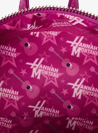 Loungefly Disney Hannah Montana Guitar Shimmer Min Backpack